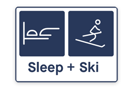 sleep and ski